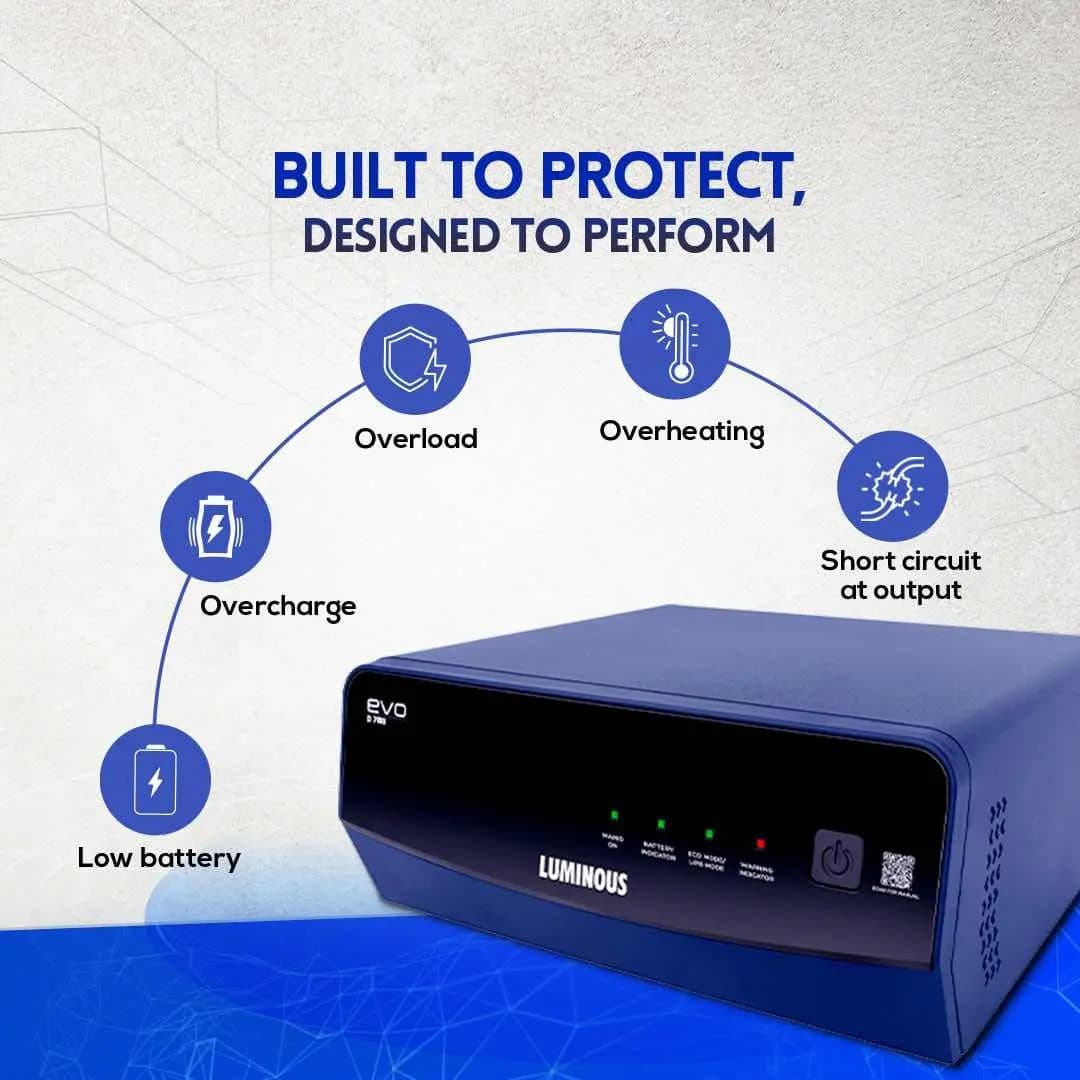 Luminous EVO D 700 12V IPS Inverter image 2