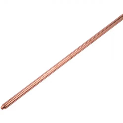 Solid Copper Earthing Rod 10 feet - 4.5 KG
