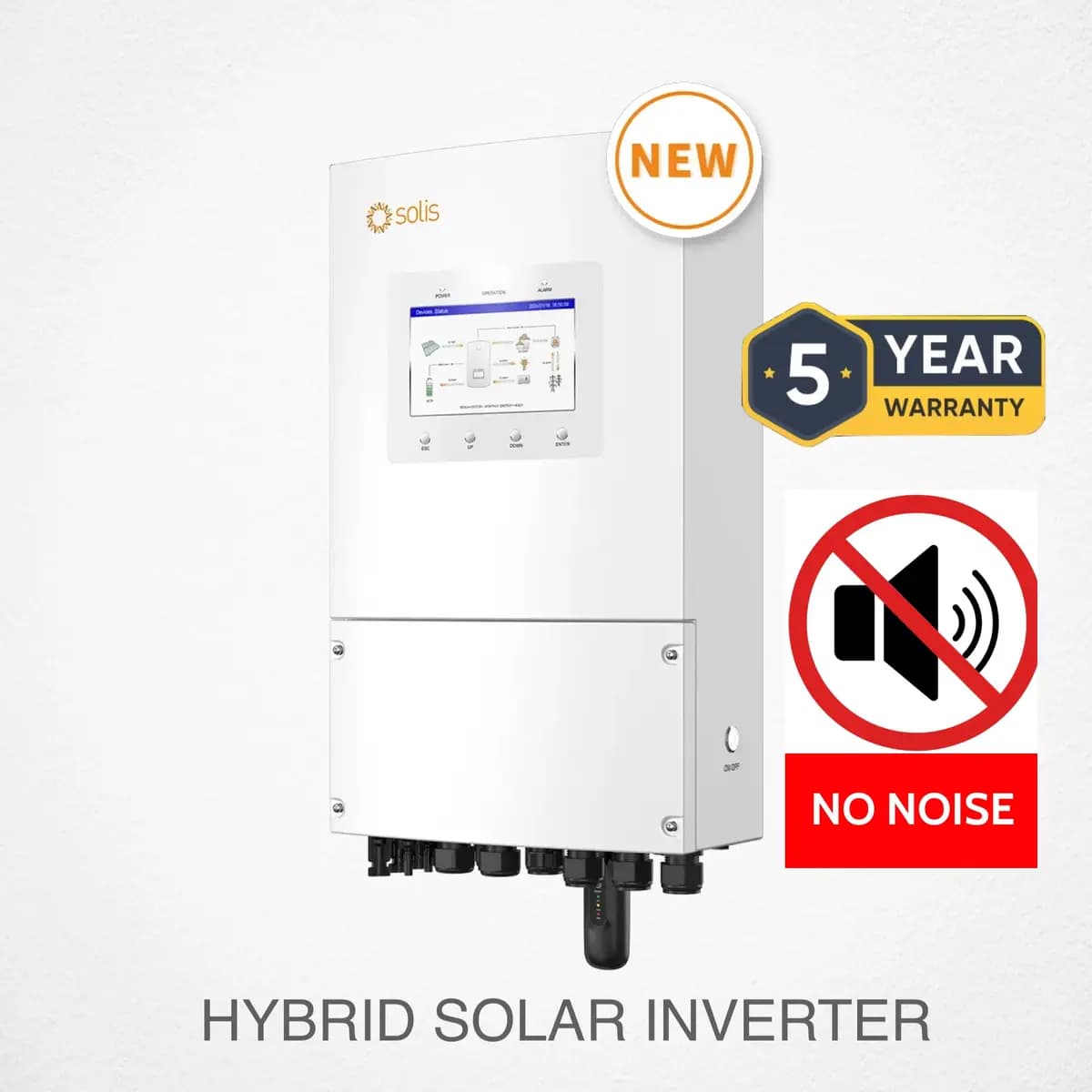 Solis 8KW Hybrid Solar Inverter Single Phase (S6-EH1P8K-L-PLUS) ( Pre- Order )
